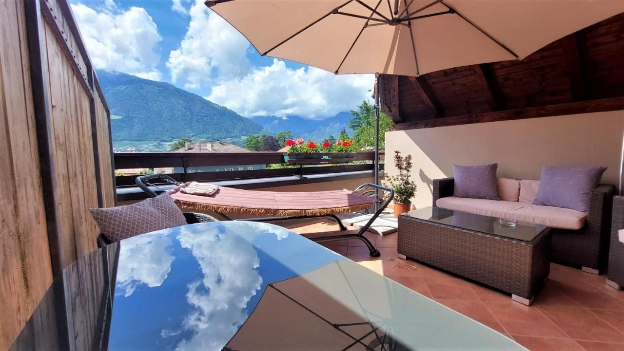 Nora S Home 1 - Panoramic Terrace & Bio Garden Meran Exterior foto